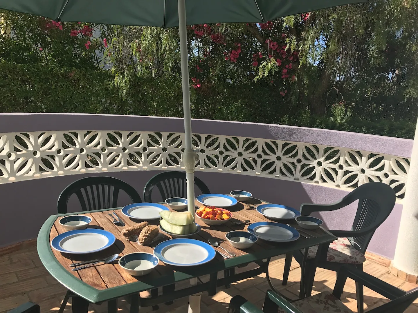 Kitchen terrace